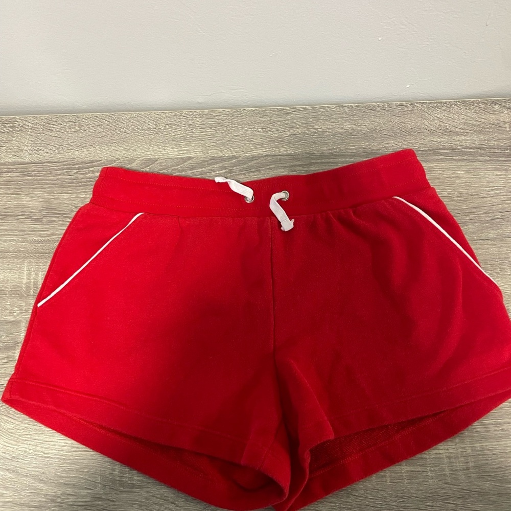 Fabletics Red Athletic Shorts